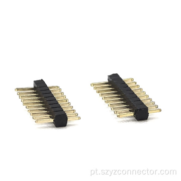 Cabeçalho de pino de 1,0 mm reto